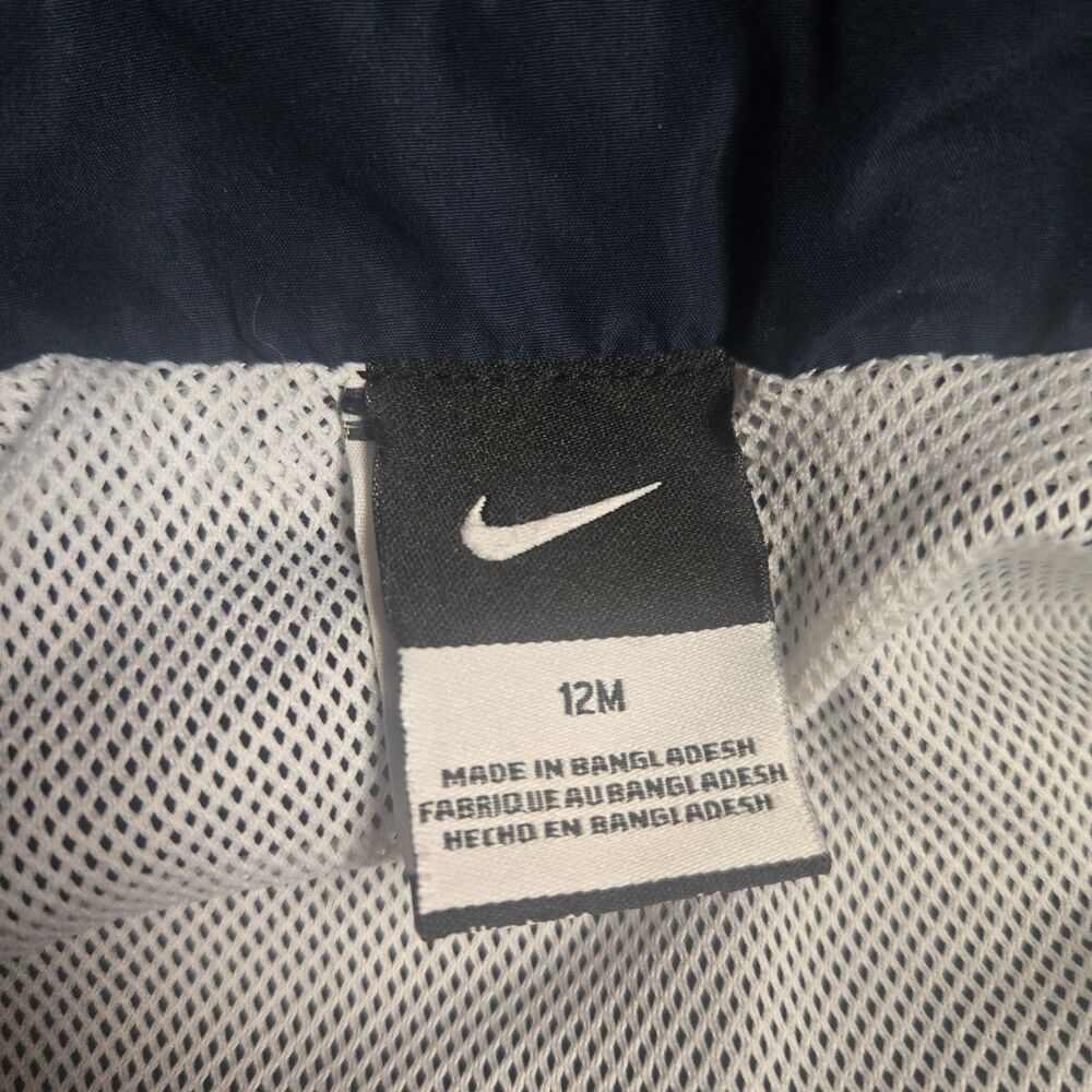 Nike Penn State Nittany Lions Infant 12M Windbreaker Jacket Stowaway Hood PSU - Picture 5 of 11